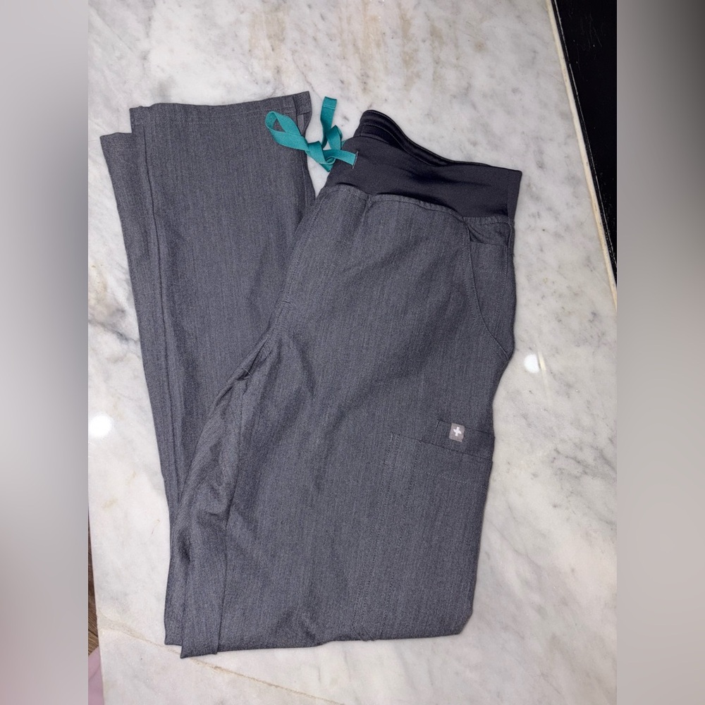 Figs Yola 2.0 Pants with Teal Accents